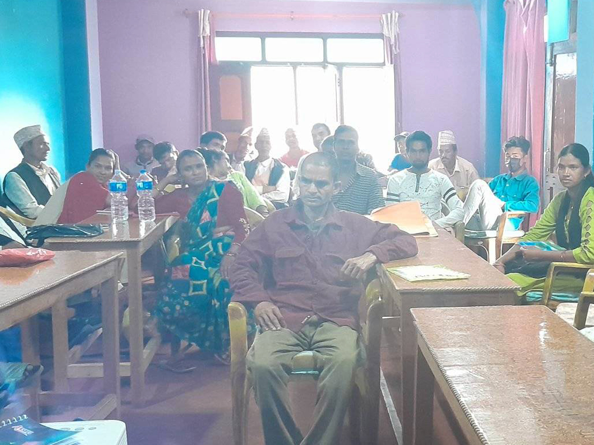 पाटनमा लक्षित वर्गका लागि क्षमता विकास तालिम, उद्यमका लागि अनुदान दिइने 